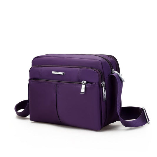 Teagan | Water-Resistant Multi-Compartment Crossbody Messenger Bag