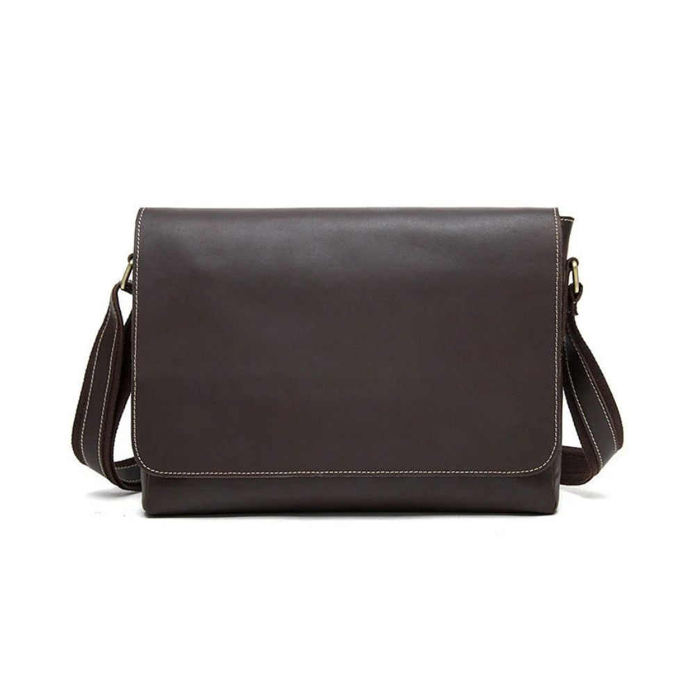 Abel | Leather Laptop Crossbody Shoulder Bag
