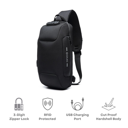 Crew | Multi-Functional & Anti-Theft Crossbody Bag