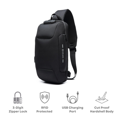 Crew | Multi-Functional & Anti-Theft Crossbody Bag