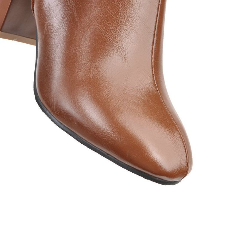 Brielle | Luxe Zip Boots – Elevate Your Look in Seconds