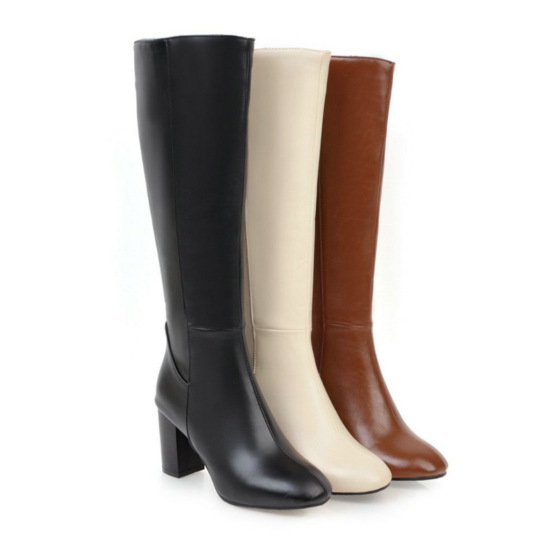 Brielle | Luxe Zip Boots – Elevate Your Look in Seconds