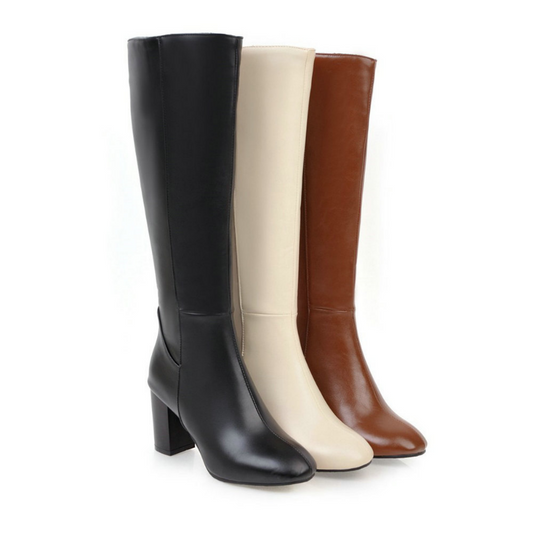 Brielle | Luxe Zip Boots – Elevate Your Look in Seconds