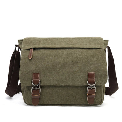 Tate | Rugged Canvas Men's Crossbody Messenger Bag