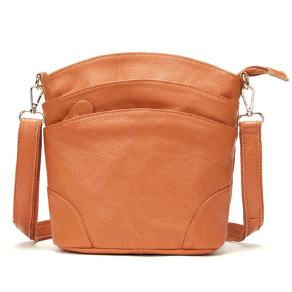 Novalee | Vintage Leather Large Crossbody Sling Bag