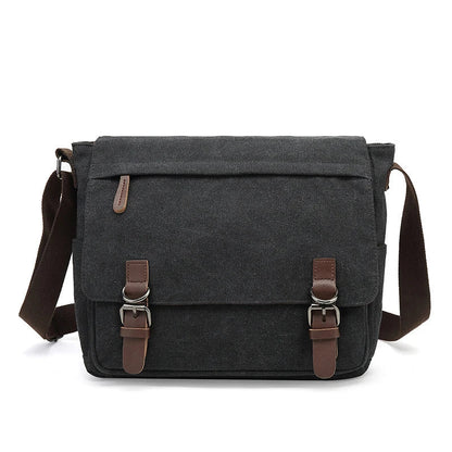 Tate | Rugged Canvas Men's Crossbody Messenger Bag