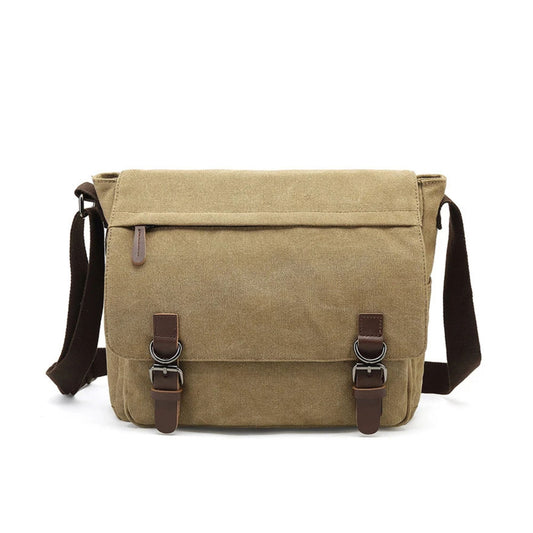 Tate | Rugged Canvas Men's Crossbody Messenger Bag