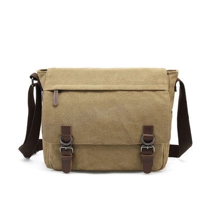 Tate | Rugged Canvas Men's Crossbody Messenger Bag