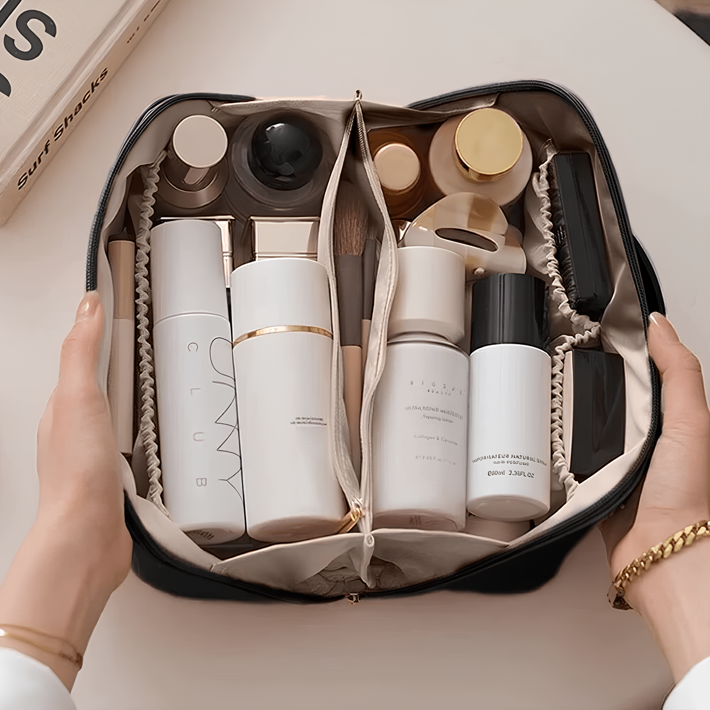 Livia | Chic & Stylish Travel Cosmetics Clutch