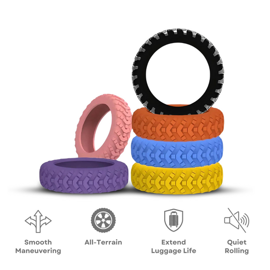 Elina | Luggage Wheel Protectors | 8 Pack