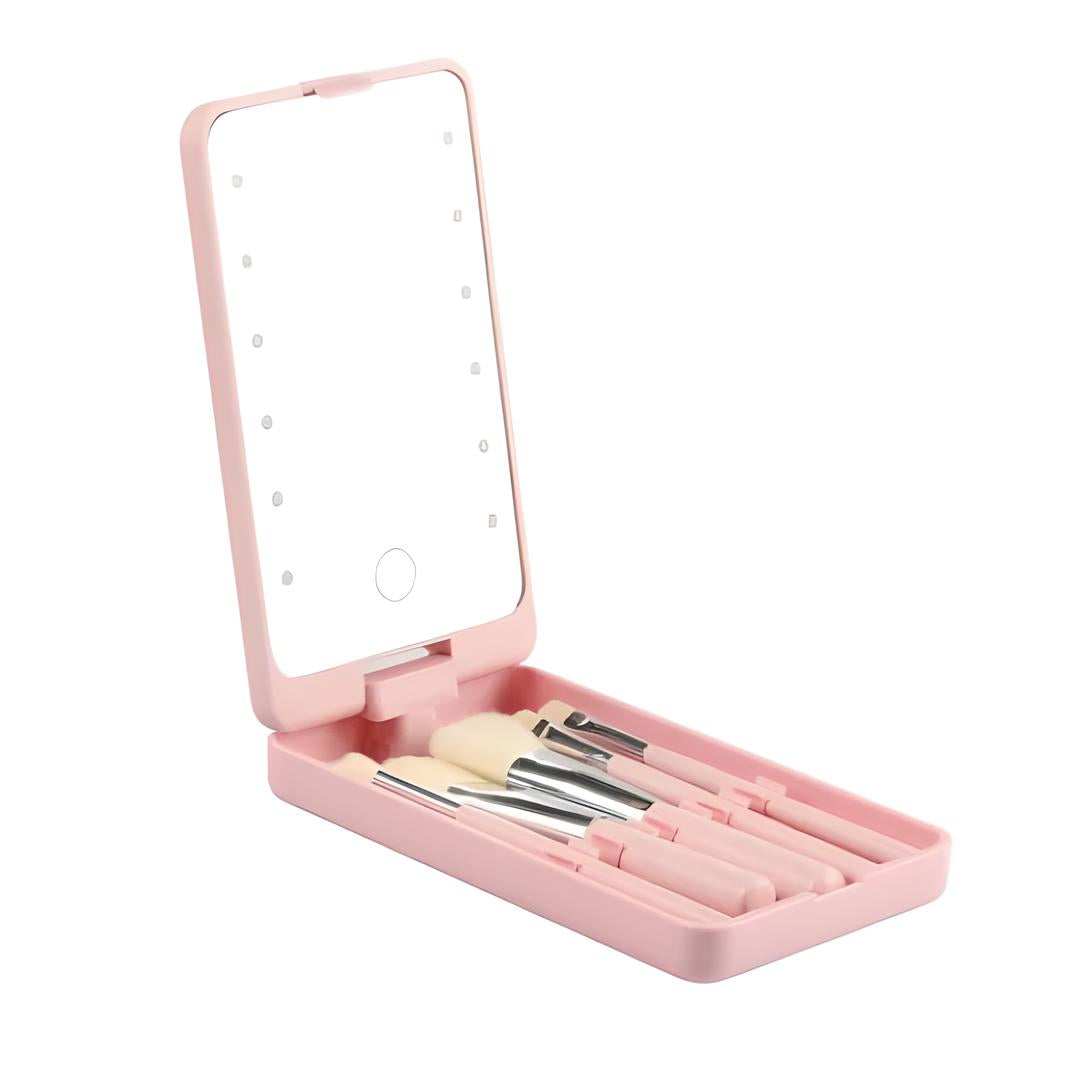 Rosalie | Stylish & Practical Travel Makeup Brush Set