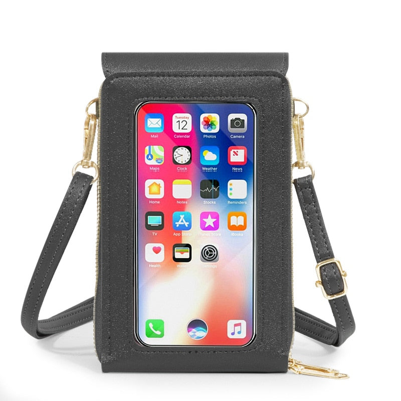 Maggie | Clear Touch Crossbody Phone Bag