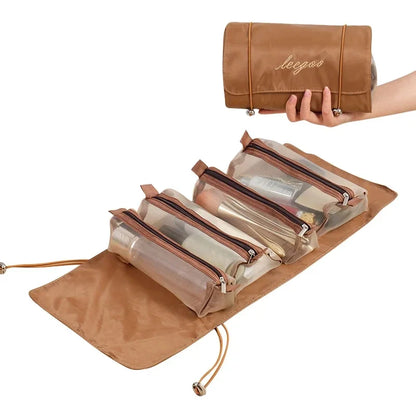 Lilianne | Stylish & Foldable Hanging Beauty Essentials Pouch