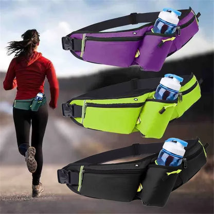 Celia | Sports Hydration Crossbody Bum Bag with Water Bottle Holder