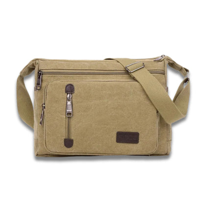 Patrick | Vintage Canvas Men's Crossbody Messenger Bag
