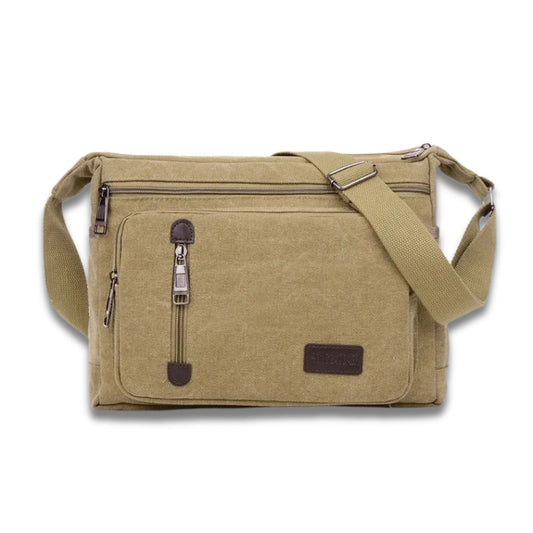 Patrick | Vintage Canvas Men's Crossbody Messenger Bag