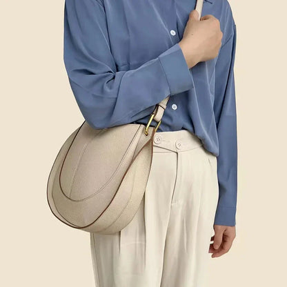 Chaya | Women's Leather Crossbody Messenger Saddle Bag