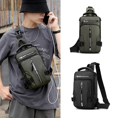 Nick | Men's Waterproof Anti-Theft Crossbody Sling Bag