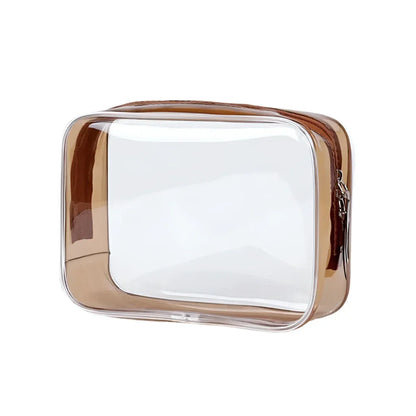 Samantha | Compact & Portable Transparent Design Makeup Pouch