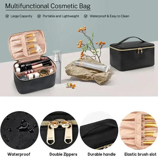 Eva | Stylish & Functional Portable Travel Makeup Case