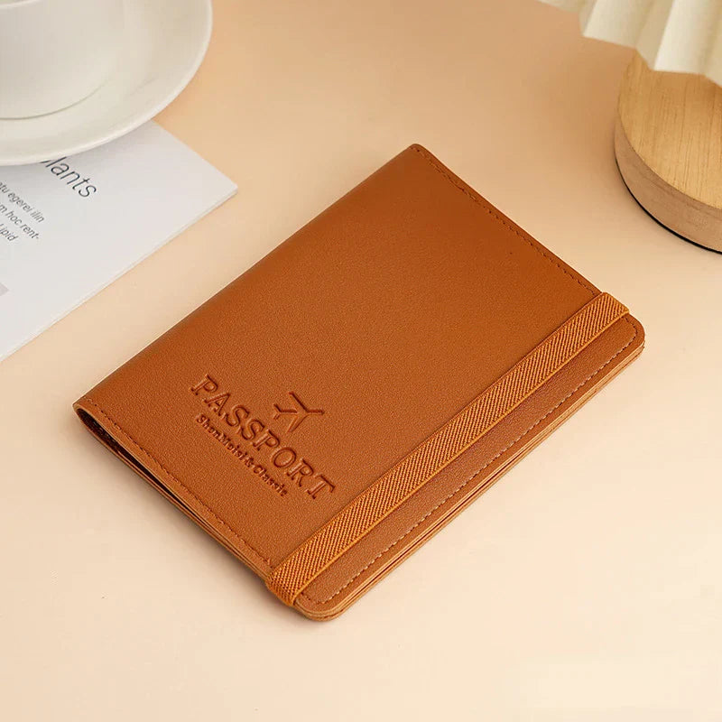 Linda | RFID Blocking Passport Card Holder Travel Wallet