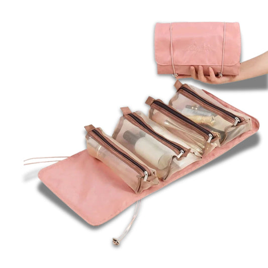 Lilianne | Stylish & Foldable Hanging Beauty Essentials Pouch