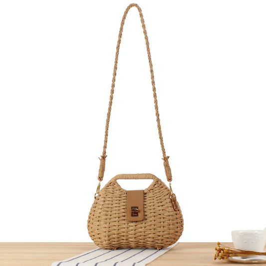 Araceli | Women's Elegant Woven Crossbody Sling Handbag