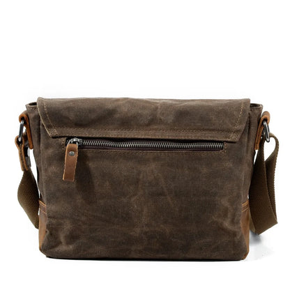Jeremy | Vintage Waterproof Canvas Crossbody Messenger Bag