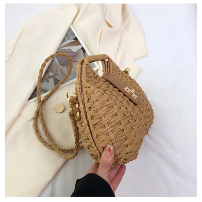 Araceli | Women's Elegant Woven Crossbody Sling Handbag