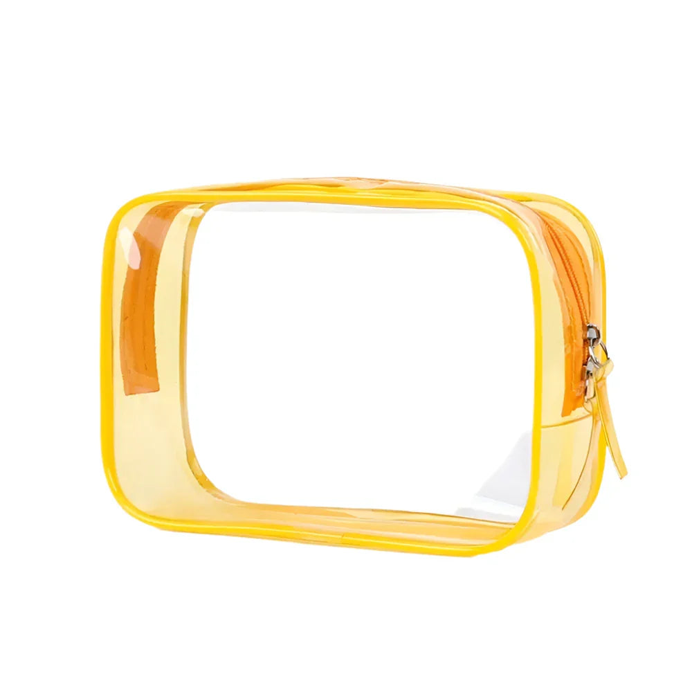 Samantha | Compact & Portable Transparent Design Makeup Pouch