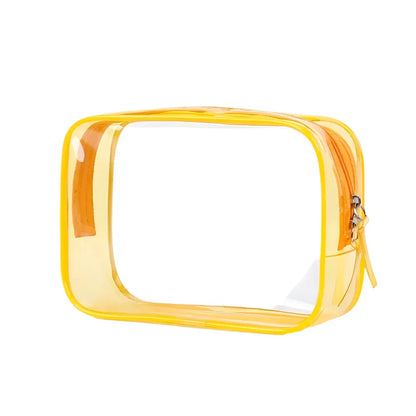 Samantha | Compact & Portable Transparent Design Makeup Pouch