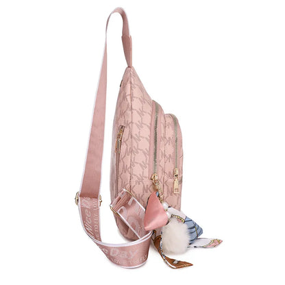 Adley | Women's Leather Crossbody Chest Travel Sling Bag