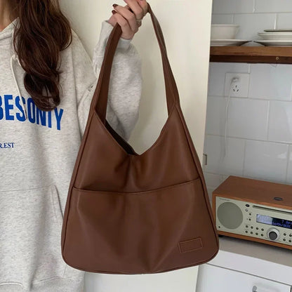 Adelyn | Classic Leather Shoulder Bag