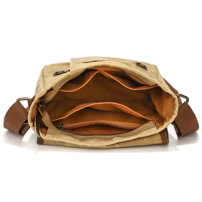 Caden | Vintage Canvas Men's Crossbody Messenger Bag