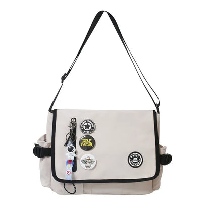 Adonis | Trendy Nylon Lightweight Crossbody Messenger Bag