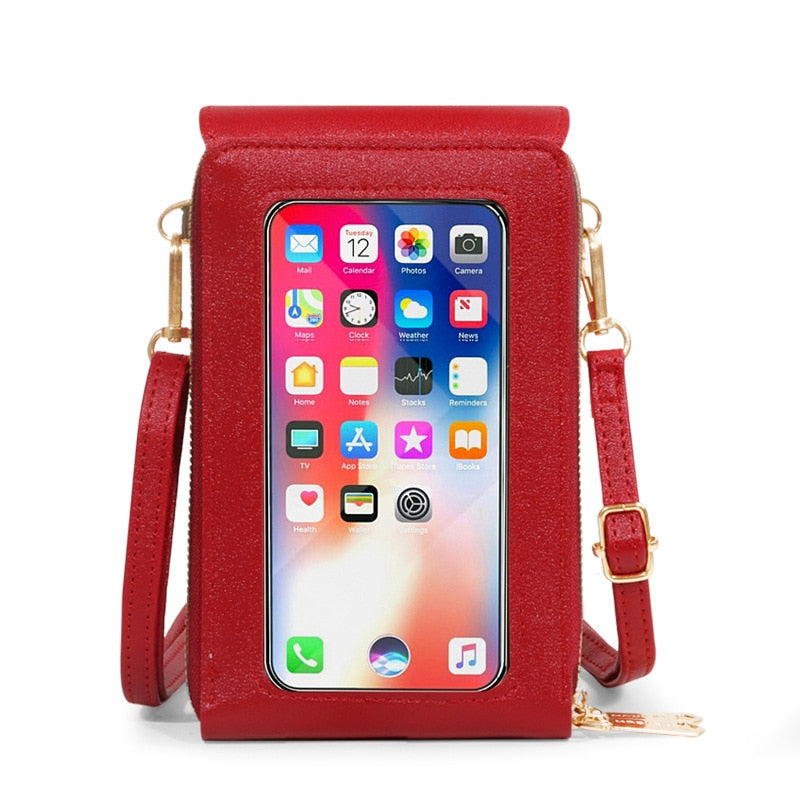 Maggie | Clear Touch Crossbody Phone Bag