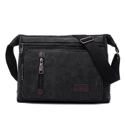 Patrick | Vintage Canvas Men's Crossbody Messenger Bag