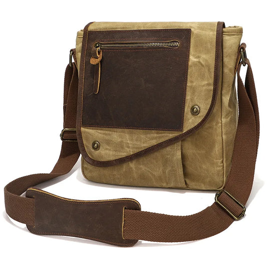 Caden | Vintage Canvas Men's Crossbody Messenger Bag