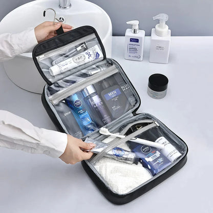 Lilianna | Convenient & Practical Multi-Layer Cosmetics Bag
