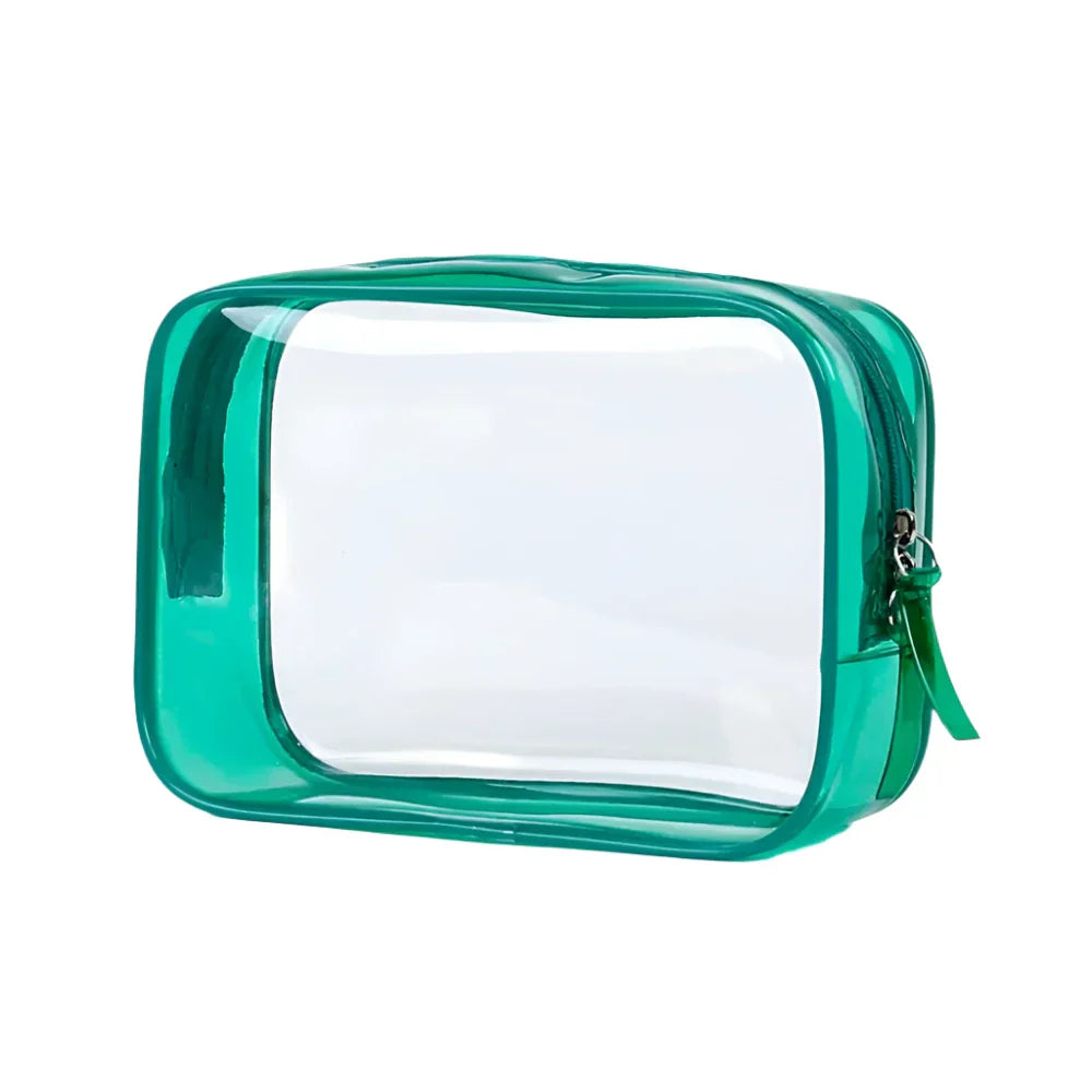 Samantha | Compact & Portable Transparent Design Makeup Pouch