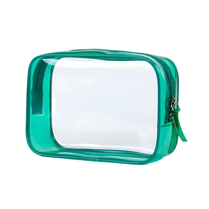 Samantha | Compact & Portable Transparent Design Makeup Pouch