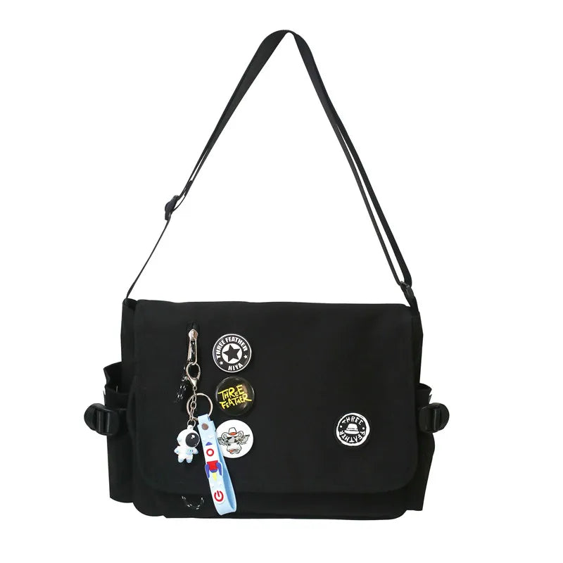 Adonis | Trendy Nylon Lightweight Crossbody Messenger Bag