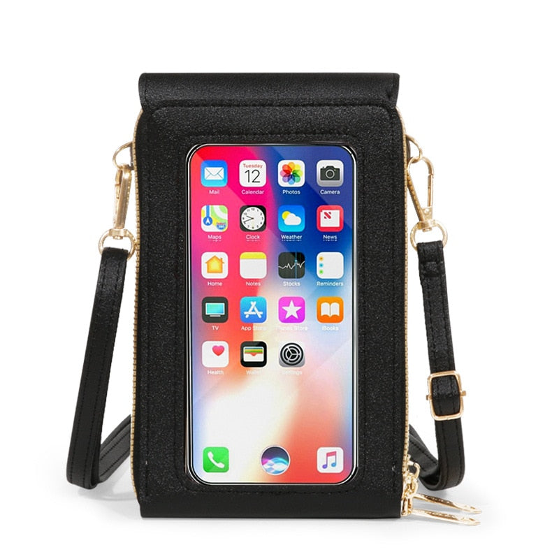 Maggie | Clear Touch Crossbody Phone Bag