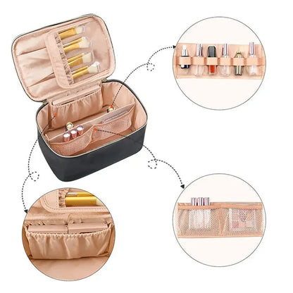 Eva | Stylish & Functional Portable Travel Makeup Case