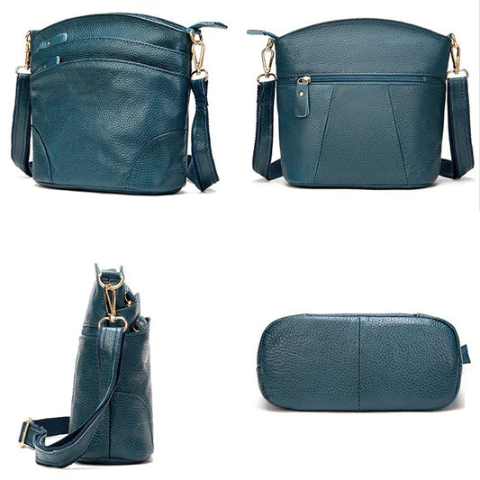 Novalee | Vintage Leather Large Crossbody Sling Bag