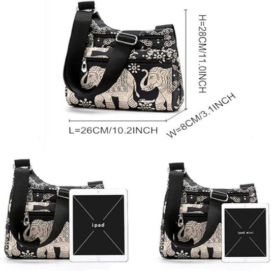 Emilio | Multi-Pocket Travel Crossbody Messenger Bag