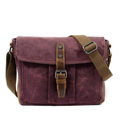 Jeremy | Vintage Waterproof Canvas Crossbody Messenger Bag