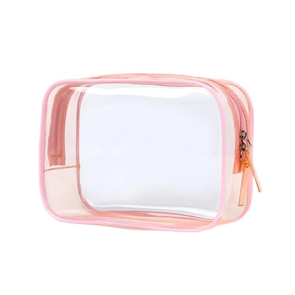 Samantha | Compact & Portable Transparent Design Makeup Pouch