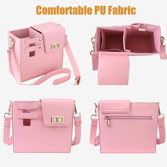 Louisa | Stylish & Multi-Functional Crossbody Messenger Water Cup Holder Bag