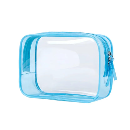 Samantha | Compact & Portable Transparent Design Makeup Pouch